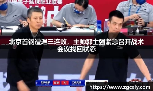 北京首钢遭遇三连败，主帅郭士强紧急召开战术会议找回状态